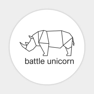 battle unicorn Magnet